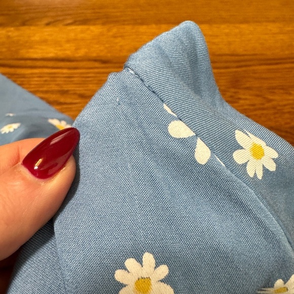 NWT Unique vintage Daisy print Briella flaired skirt and cropped top set retro - Picture 15 of 16